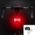Miniatyrbillede 3 af 4: Super Bright LED Cykellygte, For- og Baglygte, Baglygte til Racercykel, MTB, Cykling - Bone