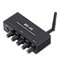 Miniatyrbild 6 av 8: Digital Reverb Stereo Förstärkare Bluetooth 5.0 Dubbel Mikrofoningång DC 12V