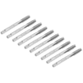 Pikkukuva 7 / 8: 10 kpl High Speed ​​Steel Kierrehana Suora huilu kierretappisarja Set M8 x 1,25mm