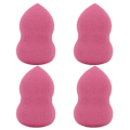 Pikkukuva 1 / 8: FOCALLURE 4kpl Wet Dry Dual Use Makeup Puff Soft Loose Powder Puff Set FA136 (viininpunainen)