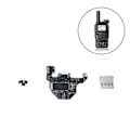 Miniatyrbillede 4 af 4: SI4732 Kortbølgeradiomodul+2M Chip+2xDonut Antenne til