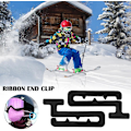 Miniatyrbillede 5 af 5: Skihjelm maske krog, bag øre hud, hjelmclips, skihjelmclips - 4 STK