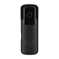 Miniatyrbillede 2 af 8: V30S Smart WIFI videodørklokke 1080P Night Vision HD Bevægelsesdetektion dørklokke til Home Black