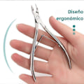 Miniatyrbillede 3 af 5: Neglebåndssaks i rustfrit stål til pedicure, værktøj til fjernelse af død hud, manicure, neglepleje