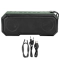 Pikkukuva 1 / 8: X8 True Wireless Bluetooth 5.0 -kaiutin IPX7 vedenpitävä valaistu ulko subwoofer Vihreä