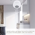 Pikkukuva 4 / 5: Bluetooth-kaiutin vedenkestävä Ip4 langaton kannettava handsfree sisäänrakennettu mikrofoni, imukuppi (valkoinen)