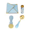 Miniatyrbild 6 av 8: Retro DIY-hantverksstämpelvaxkit för inbjudningar, kuvert, eldvaxning, tätningsvaxkit, presentdekoration