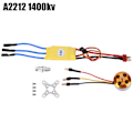 Miniatyrbilde 2 av 8: 30A ESC gul A2212 KV1000 / KV1400 / KV2200 børsteløs motor for fjernkontrolldrone (A2212 KV1400)