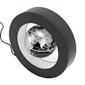 Miniatyrbilde 4 av 8: Magnetisk svevende globus innebygd LED-lys magnetisk svevende globus verdenskart ornament for kontorbord hjem AU-plugg 100‑240V
