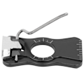 Miniatyrbillede 3 af 8: Justerbar traditionel recurve bue pil hvile aluminiumlegering magnetisk pil stand sort