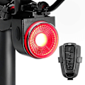Miniatyrbillede 2 af 5: Smart Cykel Baglygte: USB Genopladelig Bagbremselygte med Trådløs Tyverialarm