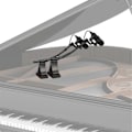 Miniatyrbillede 5 af 5: IM-22 Kablet Mikrofon til Saxofon, Violin, Mini Bærbar Sax Mikrofon, L4