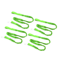 Miniatyrbillede 6 af 8: 4 stk. kajakstang snor elastisk anti-tabt nylon kano padle snor sikkerhedsreb til surfing rafting grøn