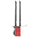 Miniatyrbilde 3 av 8: Trådløst nettverkskort 2.4G 5G Dual-Band Desktop PC innebygd PCI-E adaptermottaker AX200S-(BR)