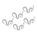 Miniatyrbild 5 av 8: SnakE Formade Strass Trim Band Mesh Wrap Roll DIY Klädtillbehör Applikation (silver)