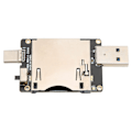 Miniatyrbild 8 av 8: CFExpress-kortläsare USB3.1 TYP C 10 Gbps Stöd 2TB Dual Interface Ultrasnabb överföring PH86A CFE-kortläsare