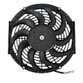 Miniatyrbillede 2 af 8: 12V elektrisk kondensator kølerventilator samling stille drift universel 12in til biler