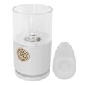 Miniatyrbillede 6 af 8: Projektor Salt Lampe Bluetooth Højttaler Fjernbetjening Dekorativ Projektion Salt Nat Lys til Soveværelse Kontor Hvid