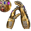 Miniatyrbilde 2 av 5: Gem Avengers 4 Voksenstil LED Lysende Hansker Thanos Infinity War