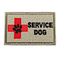 Miniatyrbillede 5 af 5: 8 x SERVICEHUND Broderi Mærke Sy-på Armbånd Applikation Badge Udendørs--