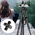 Miniatyrbilde 5 av 5: 1/4 Hann Til M8 Gjenget Kameraskrue Adapter Konverter For Kamerabur Rigg/Stativ/Monopod/Kulehode/Lysstativ/Skulderrigg (4 stk, Svart) Zekai
