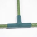 Miniatyrbillede 2 af 5: 3-vejs 16 mm PVC-rørfittings Albueforbindelser til Drivhusramme - Pakke med 2