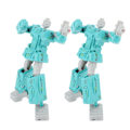 Miniatyrbillede 5 af 8: 2 stk. Deformationsrobotlegetøj Deformationsrobotpen Adskillelig Elevstudie Papirvarer Grøn