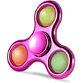 Miniatyrbild 1 av 5: Pop Fidget Spinner, Enkel Sensorisk Fidget Spinner Leksak Tryck Pop Bubbla Spinner Leksak för Stressreducering och Ångestlindring Handleksak för Barn - Rosa
