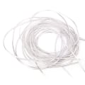Pikkukuva 8 / 8: Kirjontalanka Kuparilanka Ompelukiilto 1,5mm Halk. Manuaalinen DIY StringSand Hopea