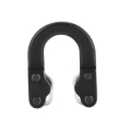 Miniatyrbilde 1 av 3: Metal Ultimate Hunting Loop D-ringspenne Bueskyting Pil og bue skytedeler (svart)