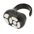 Miniatyrbillede 2 af 8: Fjernbetjening Scrolling Ring Bluetooth 5.3 APP Sidevender Kamera Lukker Fjernbetjening Selfie Knap Clicker med Opladningsetui til Mobiltelefon Sort
