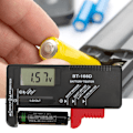 Miniatyrbillede 2 af 8: Bærbar digital 1,5V 9V batteritester målediagnostisk checker analysator
