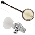 Miniatyrbilde 6 av 8: Aluminiumslegering Banjo Maskinhode Tuning Peg Banjoknapp tilbehør Instrumentdel