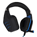 Miniatyrbillede 6 af 8: Gaming-headset med mikrofon til computerspil LED-lysende headset til pc-bærbar