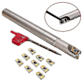 Pikkukuva 2 / 5: Bap 300r C14-14-130 Jyrsintyökalun Pidike 12 X 130mm + 10kpl Apmt1135pder Terät + Avain