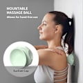 Miniatyrbild 2 av 5: Handsfree Vibrerande Massageboll, Värme Trigger Point Boll, Djupvävnadsmassage för Ryggmuskler, Lindring av Ömhet, Återhämtningsmassage (Grön)