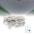 Miniatyrbilde 5 av 8: 2x2m 144LED Net Light LED Dekorativt Nettlys Innendørs Utendørs Dekorasjon EU Plugg 220V Hvit