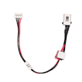 Pikkukuva 1 / 8: DC-virtapistokkeen kaapeli 14,5 cm Tietokoneen lisävarusteet Tietokoneelle TOSHIBA C55‑A5282 C55‑A5246NR