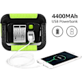 Miniatyrbillede 3 af 5: LE Camping Lampe Genopladelig, 1000 Lumen, 4400mAh Powerbank, 3 Modes LED Projektør