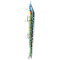Miniatyrbilde 8 av 8: Y176 23cm/46g Undervannslys Flerleddet Livaktig Kunstig Agnsfiske Lokke Swimbait Tilbehør1#