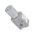 Pikkukuva 4 / 8: 12V DC-vaihdemoottori 12mm Yksiakselinen Itselukittuva Käännettävä Matoruuvi Nopeudenvaihdemoottori 4‑25KG.CM 3RPM