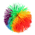 Miniatyrbild 1 av 8: Silikonkonstruktion Stress relief Regnbåge Färgglad sensorisk leksaksbollform