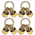 Miniatyrbilde 2 av 8: 5 stk Skull Head Cord End Clasps DIY Making Retro Style Small Compact Alloy Material Bracelet Buckle for Jewelry