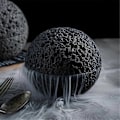 Miniatyrbillede 4 af 5: Japansk Planet Vulkansk Sten Kunstnerisk Fad Pendul Seafood Sushi Sashimi Isplade Røgplade, 1