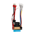 Miniatyrbilde 5 av 8: 320A dobbeltveis børstet ESC med vifte 3A 5V 3 moduser vanntett universell multippel beskyttelse RC båt ESC 1 til 2