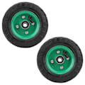 Miniatyrbillede 1 af 5: 2x Oppusteligt Dæk Slidstærkt 6in Hjul 150mm Dæk Industriel Kvalitet Vogn Trolley Dæk Hjul 25-B10