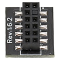 Miniatyrbild 4 av 8: TPM 2.0 krypteringssäkerhetsmodul 12Pin LPC-gränssnitt Fjärrkortkrypteringssäkerhetsmodul för GIGABYTE 12Pin LPC Tpm2.0