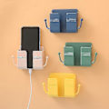 Miniatyrbild 1 av 5: Väggmonterat mobiltelefonställ - 2-pack, självhäftande laddningsställ grönt