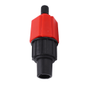 Miniatyrbillede 2 af 8: Bådluftventiladapter Kompressor Luftventilomformer Luftpumpeadapter til kajak oppustelig bådflådepaddleboard (stik 1) Rød