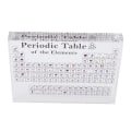 Miniatyrbillede 7 af 8: Periodisk system Sort akryl Kemiske grundstoffer Alfabet Periodisk system Undervisning Display Home Decor S